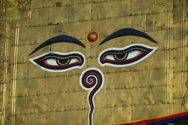 Buddha eye, Kathmandu