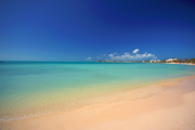 Empty beach in Turks & Caicos islands